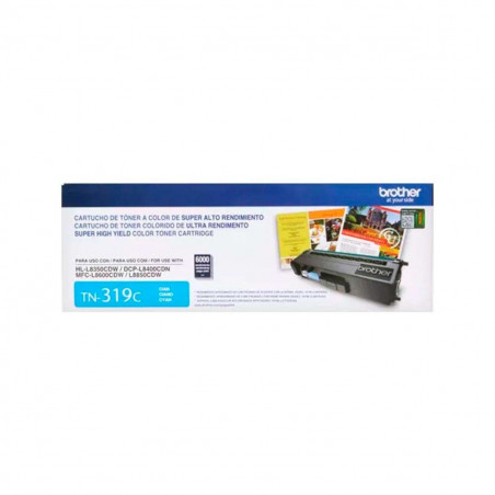 Cartucho Tóner Brother TN-319C Cyan Original
