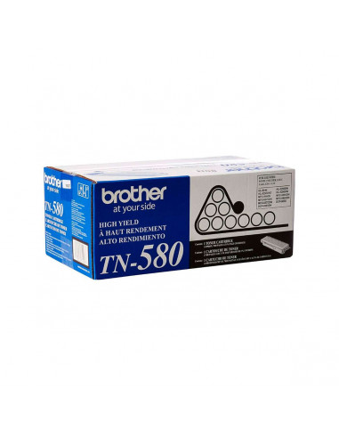 Cartucho Tóner Brother TN-580 Negro Original Cartucho Tóner Brother TN-580 Negro Original