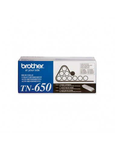 Cartucho Tóner Brother TN-650 Negro Original