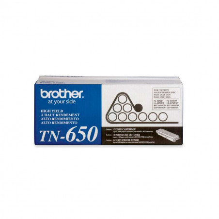 Cartucho Tóner Brother TN-650 Negro Original
