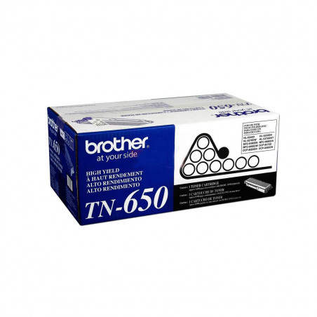 Cartucho Tóner Brother TN-650 Negro Original
