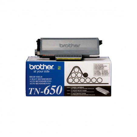 Cartucho Tóner Brother TN-650 Negro Original