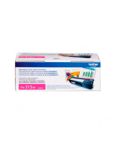 Cartucho Tóner Brother TN-315M Magenta Original
