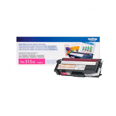 Cartucho Tóner Brother TN-315M Magenta Original