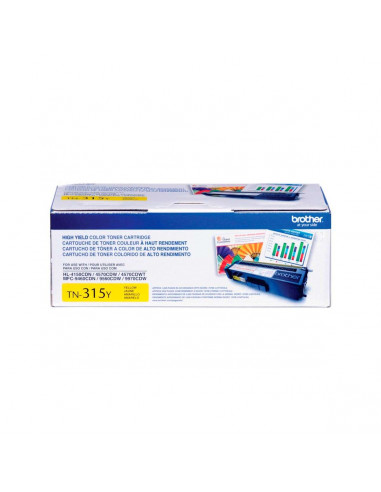 Cartucho Tóner Brother TN-315Y Amarillo Original