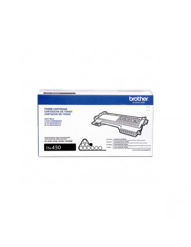 Cartucho Tóner Brother TN-450 Negro Original