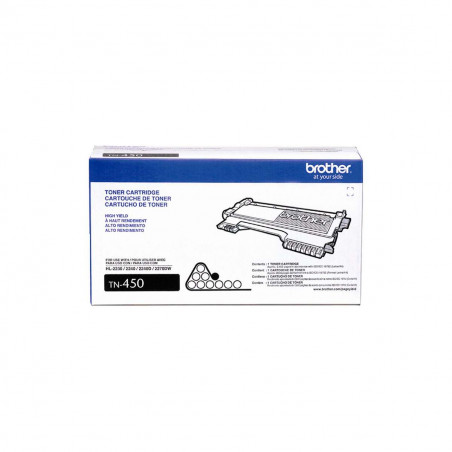 Cartucho Tóner Brother TN-450 Negro Original