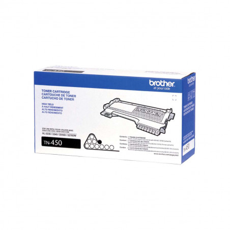 Cartucho Tóner Brother TN-450 Negro Original