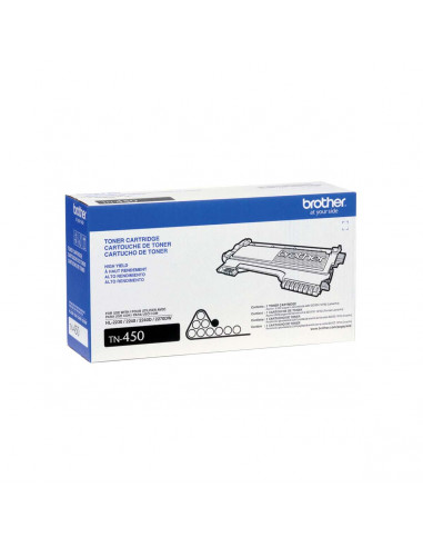 Cartucho Tóner Brother TN-450 Negro Original