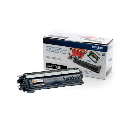 Cartucho Tóner Brother TN-419BK Negro Original