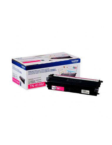 Cartucho Toner Brother TN-419M Magenta Original