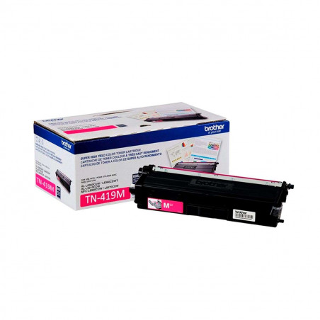 Cartucho Toner Brother TN-419M Magenta Original