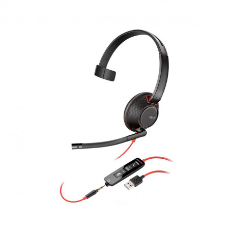 Headset USB Plantronics Blackwire C5210 Monoaural