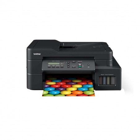 Impresora Multifución Brother DCP-T720DW Sistema Continuo Inalámbrica