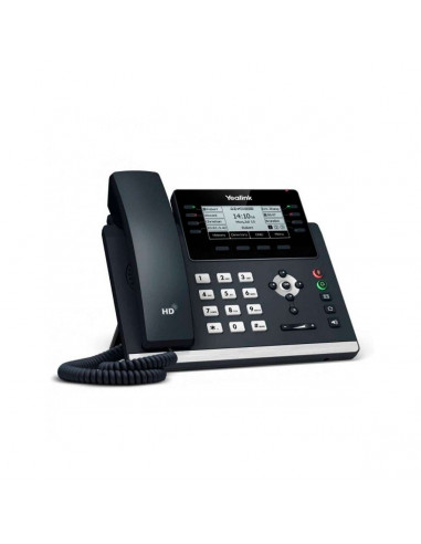 Teléfono Gigabit IP Yealink SIP-T43U de 12 líneas