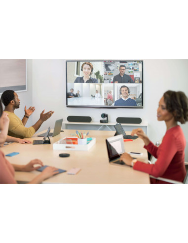 Sistema de videoconferencia Logitech Rally Plus 4K cámara PTZ 2 SPEAKER - 2 MIC