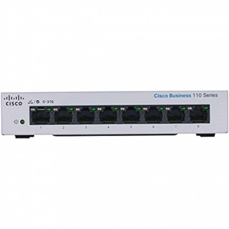 Switch Cisco SG110-08HP Small Business 8 Puertos 10/100/1000 - 4 POE Switch Cisco SG110-08HP Small Business 8 Puertos 10/100/1000 - 4 POE