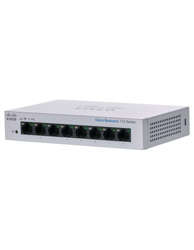 Switch Cisco SG110-08HP Small Business 8 Puertos 10/100/1000 - 4 POE