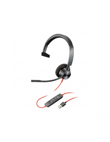 Headset USB Poly Blackwire C3310 Monoaural USB-A